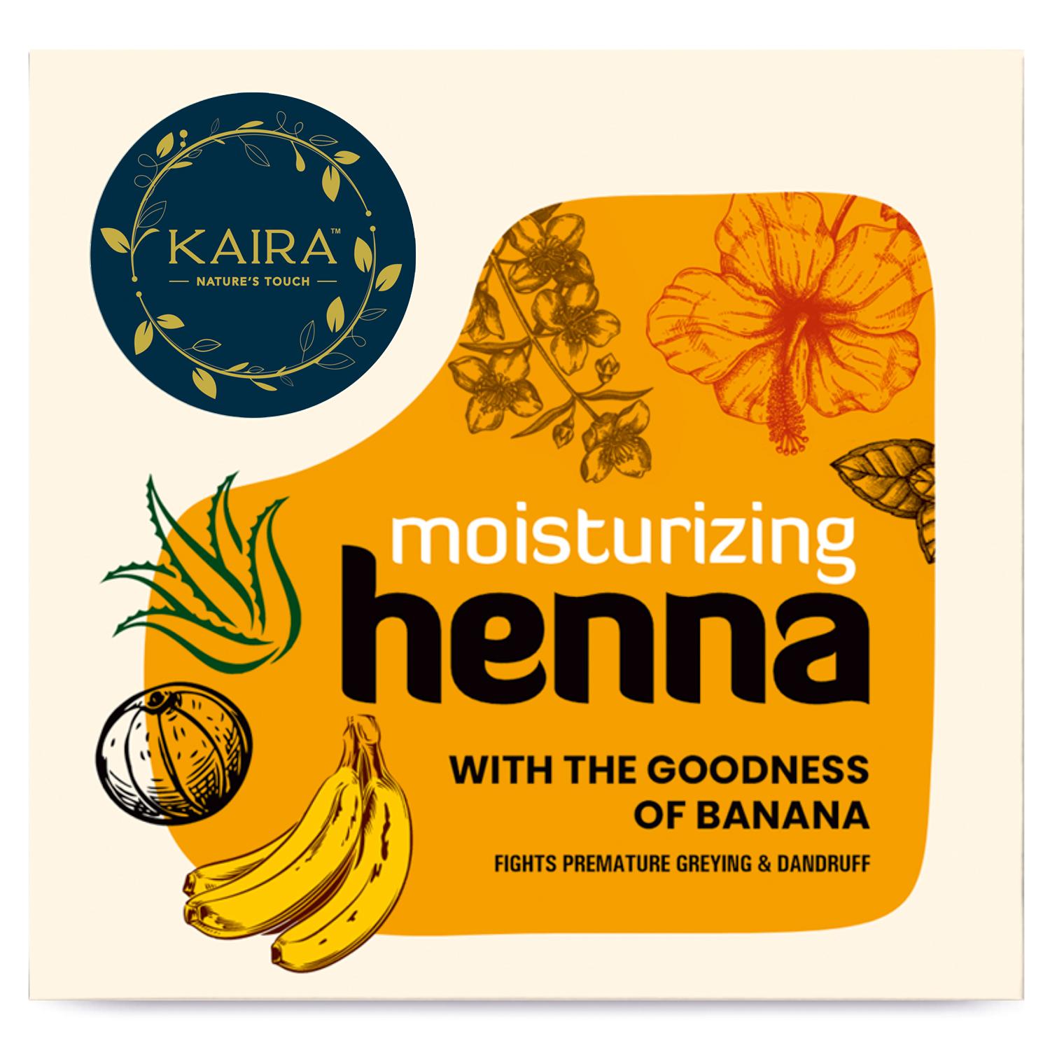 Moisturizing Henna with the Goodness of Banana